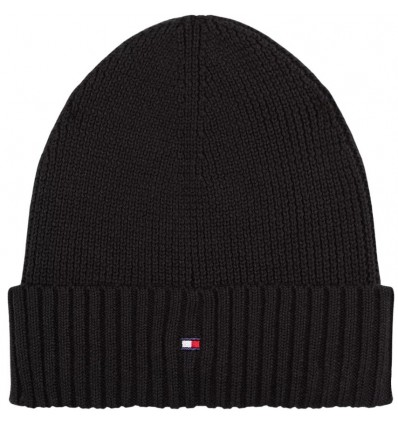 Berretto Tommy Hilfiger blu unisex con risvolto caldo – Bambini e ragazzi