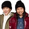 Berretto Tommy Hilfiger blu unisex con risvolto caldo – Bambini e ragazzi