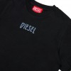 T-shirt Diesel nera – Unisex manica corta – Logo frontale
