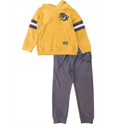 Tuta bambino NY City con cappuccio in cotone