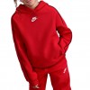 Tuta Nike unisex Rossa – Felpa e Pantaloni Logo Bianco