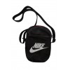 Borsa a tracolla Nike nera con logo bianco – modello sportivo unisex