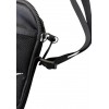 Borsa a tracolla Nike nera con logo bianco – modello sportivo unisex