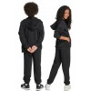 Tuta Unisex Ragazzi Nera con Zip in Cotone – Stile Sportivo