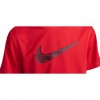 Maglietta sportiva Nike Junior rossa - Unisex, leggera, traspirante
