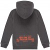 Felpa Zip Cotone Felpato Tommy Hilfiger Grigio Scuro Ragazzo