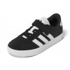 adidas VL COURT 3.0 EL C C,scarpa bambini nera in suede.