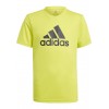 T-Shirt B BL T Adidas, Maglia junior ActivePlay giallo vivace