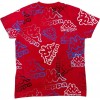 T-Shirt kappa, per bambino in cotone color rosso.