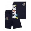 Completo a canota kappa, Bambino blu.