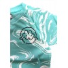 T-shirt Verde Acqua Kappa Bambino Fresh Vibes Edition