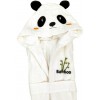 Set Coccole Panda, Accappatoio, Pantofoline e Asciugamano Baby