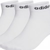 Calze Sportive Bianche alla Caviglia, adidas Essential 3 Pack