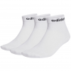 Calze Sportive Bianche alla Caviglia, adidas Essential 3 Pack