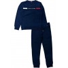 Tuta blu da Bambino "TH RIB INSERT SET" Tommy Hilfiger