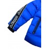 Piumino Kappa da Bambino Blu Elettrico con Cappuccio