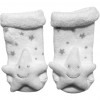 Calzini Neonato Bianchi con Stellina Sonaglio, Magia Losan