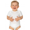 Body All'americana Neonato Bianco AF891, Caldo Cotone Felpato Ellepi