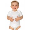 Body All'americana Neonato Bianco AF891, Caldo Cotone Felpato Ellepi