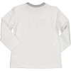 T-Shirt bambino bianca Dandy Robot, maniche lunghe*