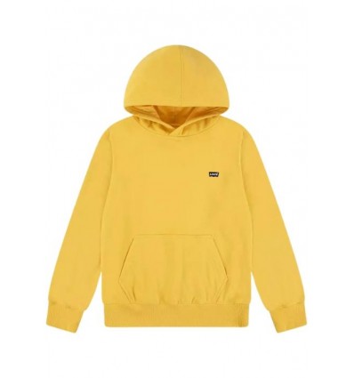 Felpa con cappuccio levi's, ragazzi gialla