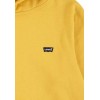 Felpa con cappuccio levi's, ragazzi gialla
