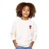 Felpa Bianca Stile Nautico Tommy Hilfiger da Ragazzo