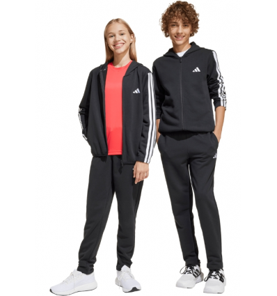 Tuta Adidas Ragazzi Cotton Garzato 3 Stripes, J 3S FT TS 220
