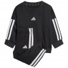 Tuta Neonato Unisex adidas I 3S FT JOG140 in Cotone Garzato