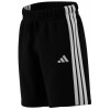 Pantaloncino adidas sportivo, ragazzi nero 3 Strisce Laterali.