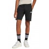 Pantaloncino adidas sportivo, ragazzi nero 3 Strisce Laterali.