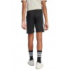 Pantaloncino adidas sportivo, ragazzi nero 3 Strisce Laterali.