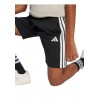 Pantaloncino adidas sportivo, ragazzi nero 3 Strisce Laterali.