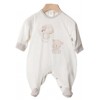 Tutina neonato in jersey con stampa orsacchiotto Gary