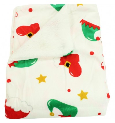 Copertina Pile Natalizia Interno Peloso Sherpa Unisex