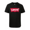 T-shirt levi's ragazzo, nera con logo Levi's.