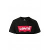 T-shirt levi's ragazzo, nera con logo Levi's.