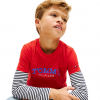 T-Shirt Tommy Hilfiger Bambino e Ragazzo Monogram Graphic Cotone Bambino