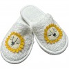 Set Bagno Neonato Leoncino Coccoloso 3 Pezzi in Morbido Cotone Bianco