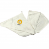 Set Bagno Neonato Leoncino Coccoloso 3 Pezzi in Morbido Cotone Bianco