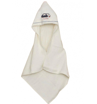 Triangolo Baby Soft in Spugna di Cotone 75×70 cm Gary Latte