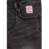 Pantalone morbido effetto denim grigio 