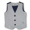 Gilet Scozzese Tintofilo Base Blu