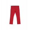 Pantalone Raso Stretch Elegante Rosso