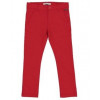 Pantalone raso stretch rosso