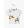 T-Shirt Animals Grigio Melange